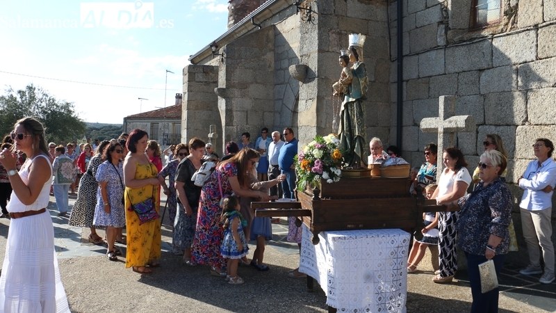 Villares de Yeltes pospone a mañana lunes los actos en honor a la Virgen del Rosario