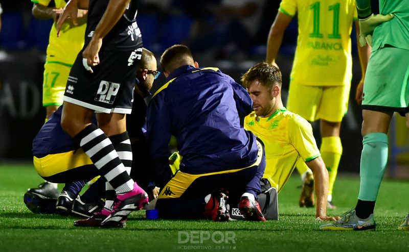 El delantero del Depor que se lesionó en Salamanca pasa por el quirófano