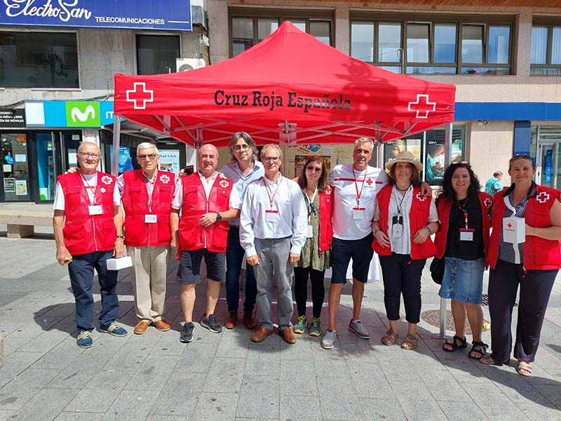 Cruz Roja recauda en Béjar más de 1300 euros en el Día de la Banderita