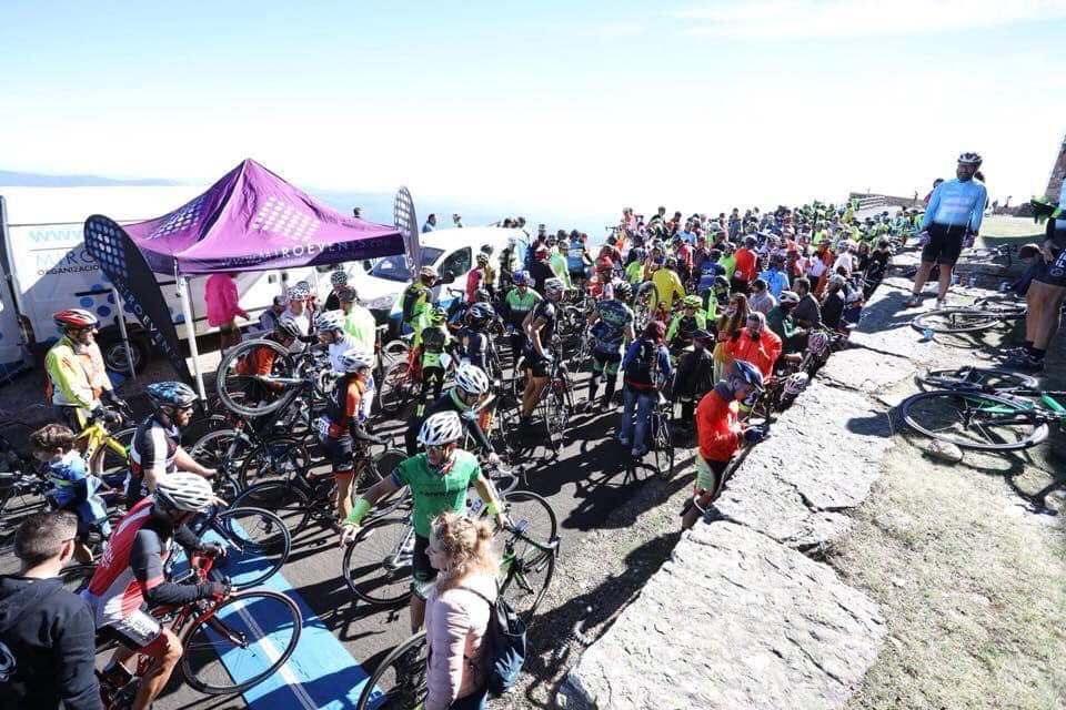 La Subida a la Peña de Francia, fin de temporada para la Escuela de Ciclismo Salmantina