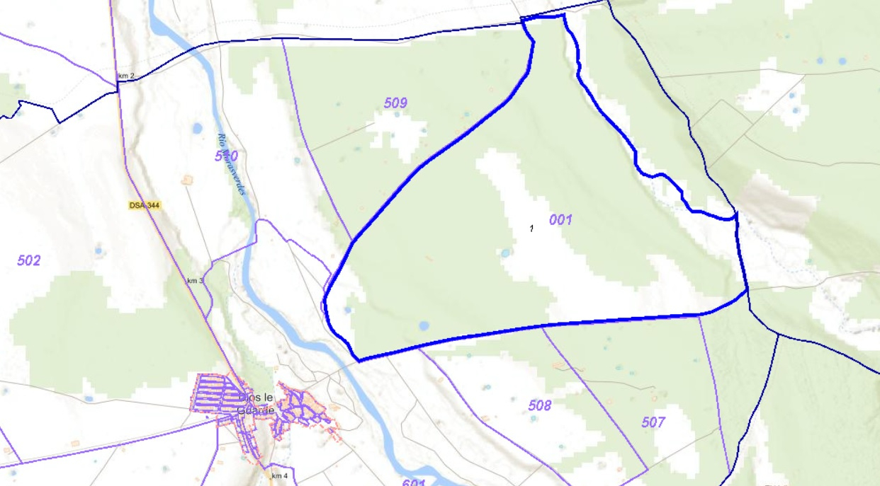 Dios le Guarde saca a licitación el aprovechamiento de montanera de una finca municipal