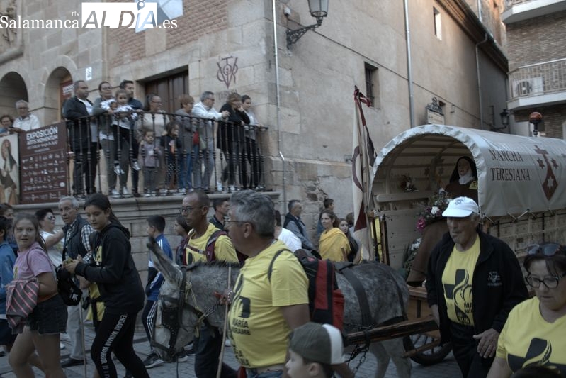La Marcha Teresiana llega a Alba tras cuatro días de camino y reflexión
