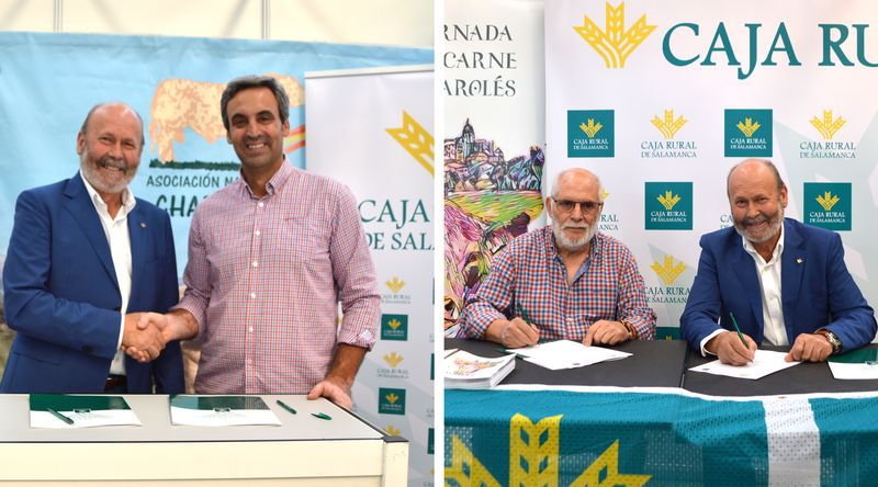 Caja Rural sigue apoyando a los criadores de ganado Charolés