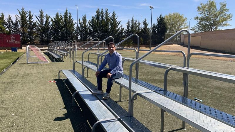 Nuevas gradas portátiles para aumentar el aforo de los eventos deportivos en Santa Marta