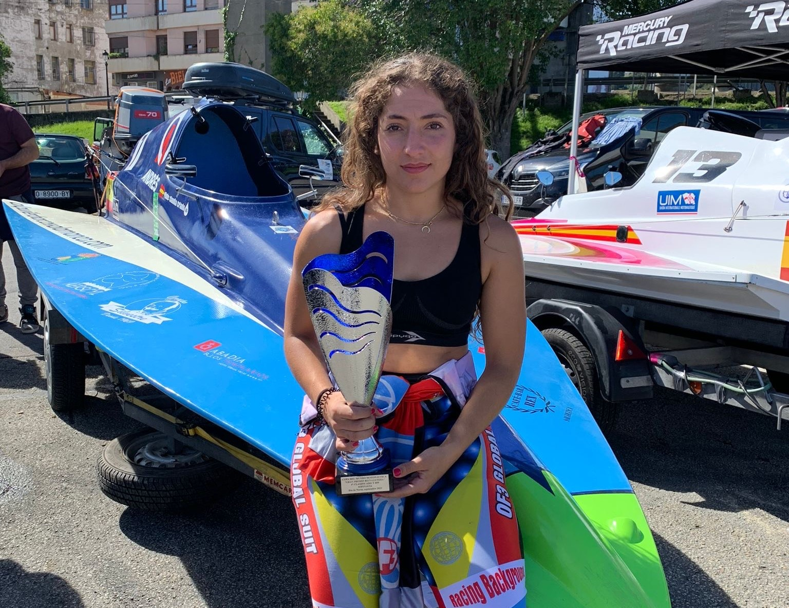 La piloto salmantina Claudia Criado se posiciona en el cuarto lugar de la Copa del Mundo de Motonáutica 2023