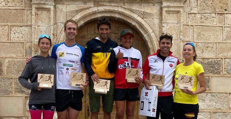 Alberto Bravo, oro en el Triatlón Sprint de Valbuena de Duero