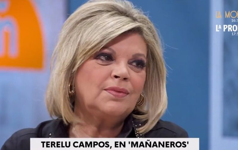 Terelu Campos vuelve a la TV entre lágrimas, al recordar los últimos días de su madre