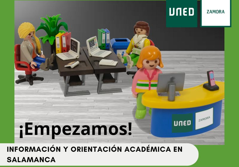 Campaña de matriculación de la UNED de Zamora en Salamanca