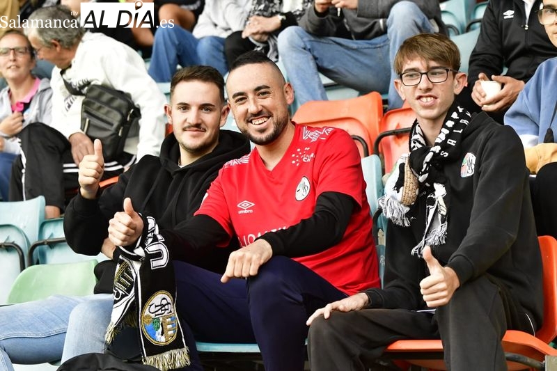 El Helmántico disfruta del primer partido de Liga con su Salamanca UDS: 3.120 espectadores en el debut