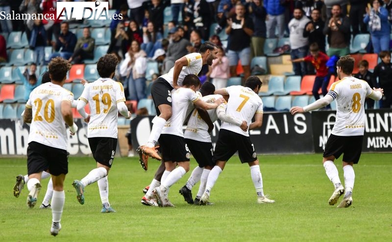 El Salamanca UDS sabe torear al Mirandés B con la maestría de Cristeto y Martín Galván (2-0)