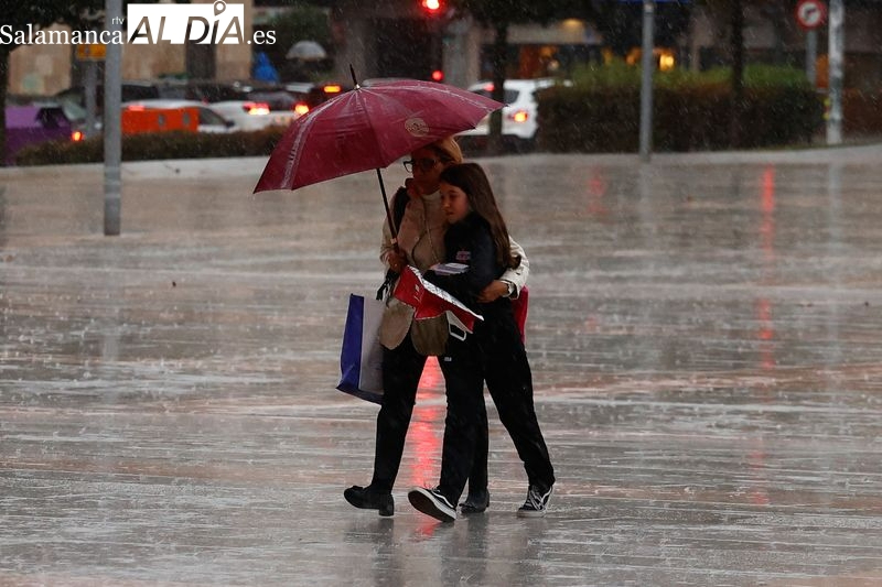 Alerta por lluvias intensas y tormentas en Salamanca