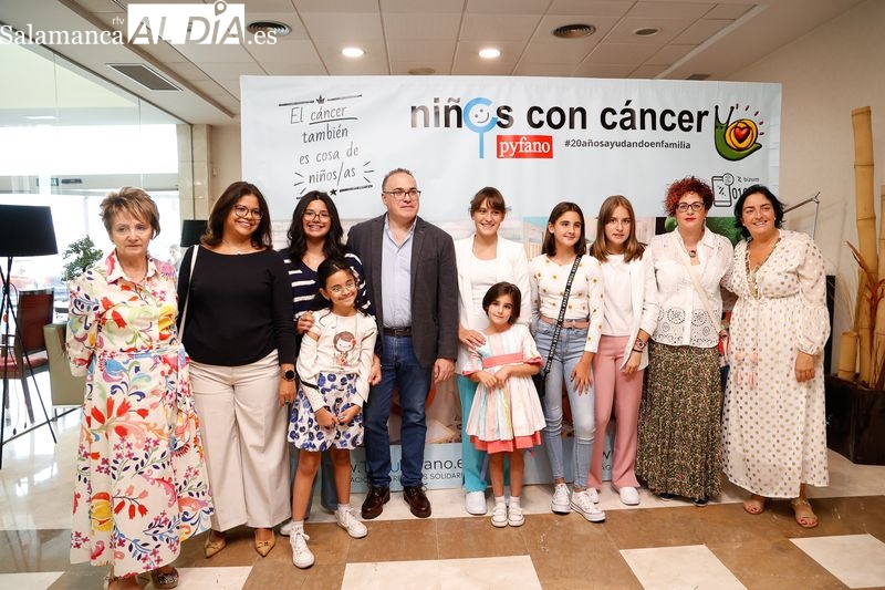Pyfano celebra su V Comida Solidaria contra el cáncer infantil