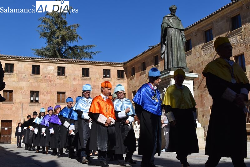 Brillante apertura del curso 2023-2024 de la Universidad de Salamanca, que aumenta sus alumnos