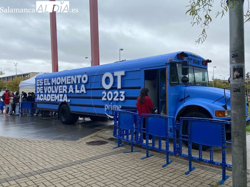 Operación Triunfo aterriza en Salamanca: ya puedes visitar el museo-autobús del programa 