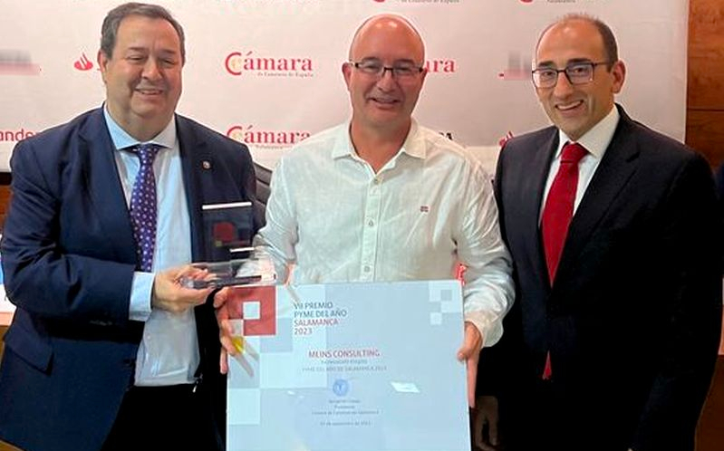 La empresa Meins Consulting, Premio Pyme del año 2023 en Salamanca