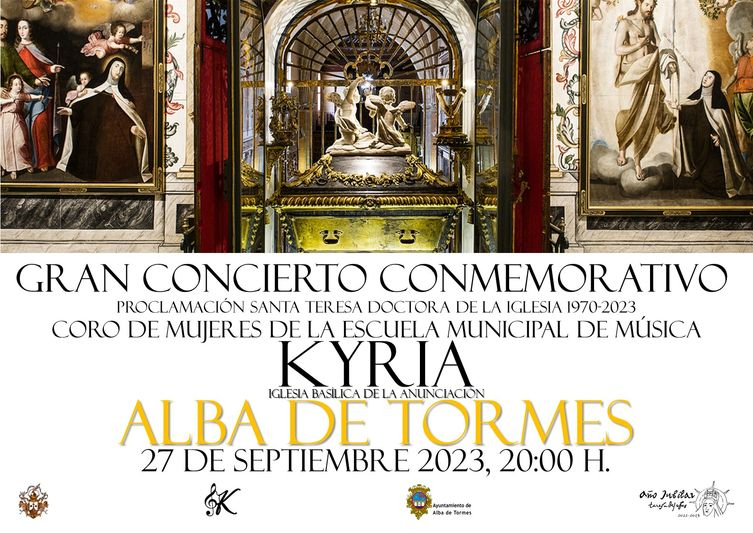 Gran concierto conmemorativo del Año Jubilar Teresiano