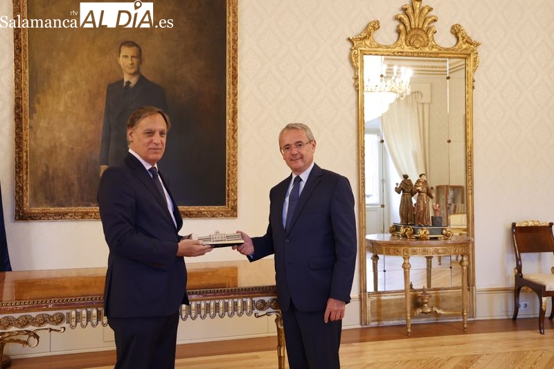 El embajador de Eslovenia en España visita Salamanca