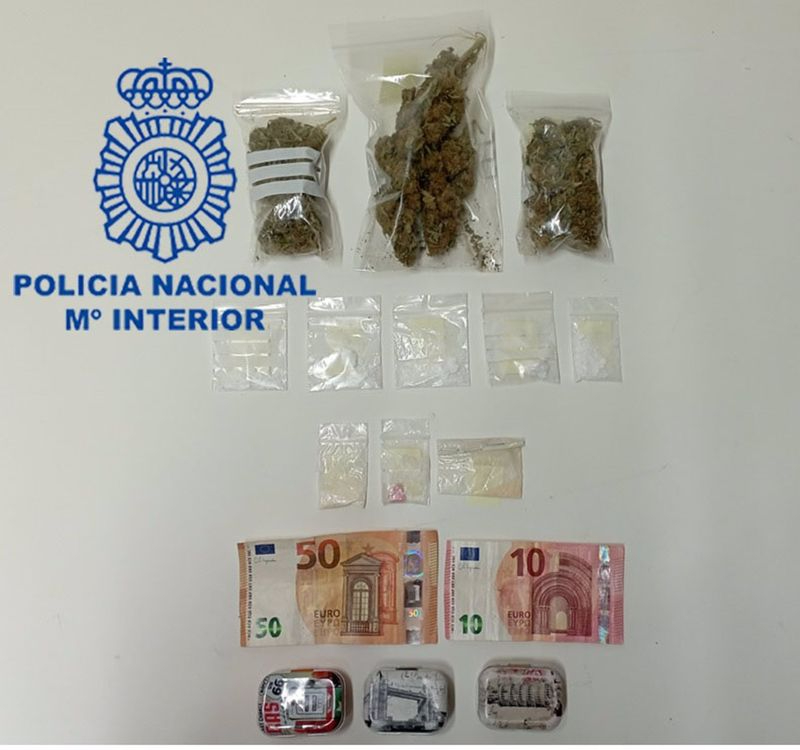 Detenida por tráfico de drogas en León una persona en silla de ruedas, tras intentar huir de la Policía