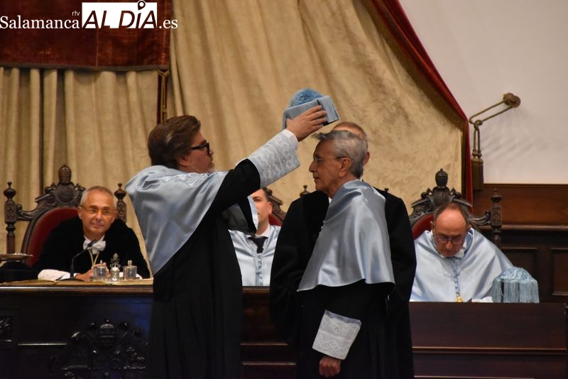 El músico y poeta brasileño Caetano Veloso, investido doctor honoris causa por la Universidad de Salamanca 