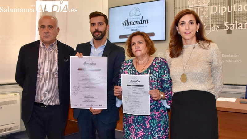 La Feria de la Almendra contará en Saucelle con 17 expositores de productos agroalimentarios y de artesanía