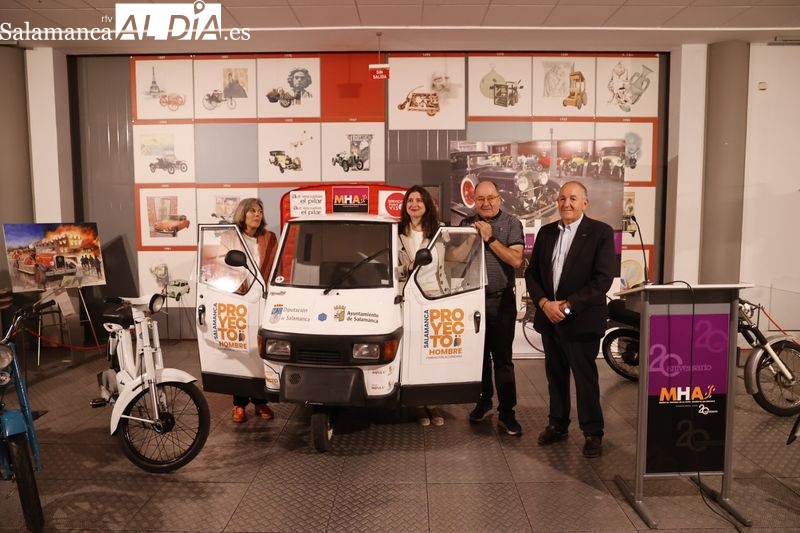 Ciclomotores clásicos recorrerán la provincia para ayudar a Proyecto Hombre Salamanca 