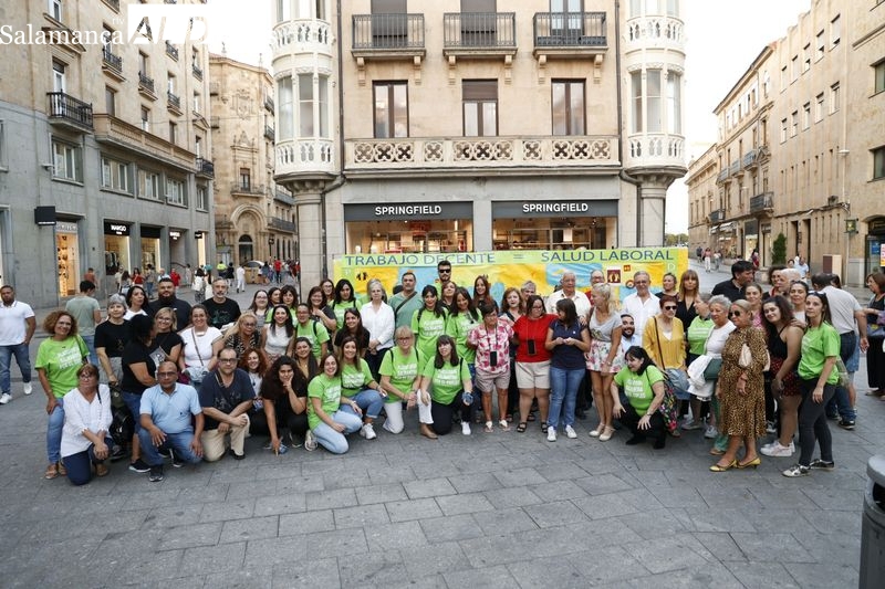 Por un trabajo decente en Salamanca