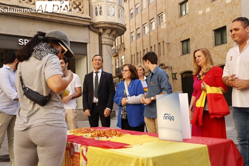 Nuevas Generaciones celebra el Día de la Hispanidad con cierta pena porque los independentistas tienen más peso que nunca