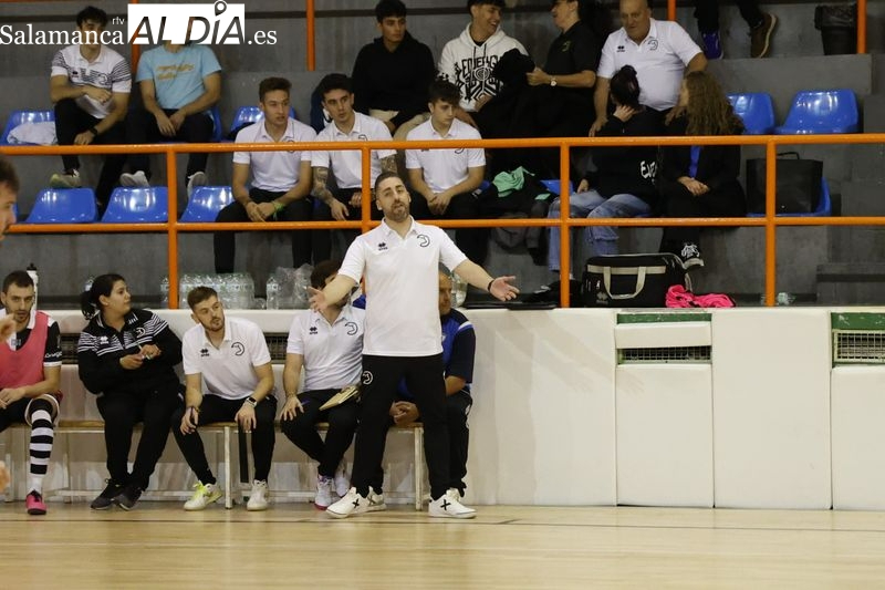 Javi Hernández, tras la casi gesta de Unionistas FS en Copa: Esto tiene que ser el inicio de algo bueno para la ciudad de Salamanca