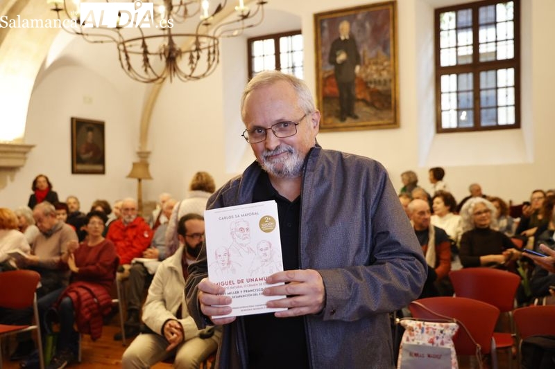 Carlos Sá Mayoral presenta su hipótesis sobre la sospechosa muerte de Miguel de Unamuno