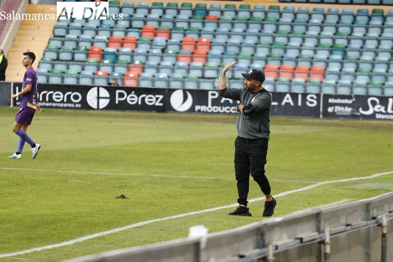 Jehu: Nunca estoy de acuerdo con que la afición del Salamanca UDS silbe a uno de mis jugadores como Navas. Eso no ayuda nada