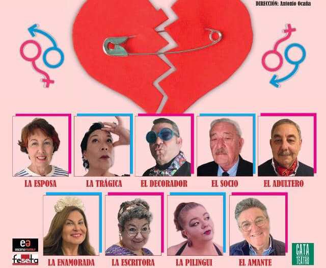 ‘Sé infiel y no mires con quién’, de la sevillana EscapARTEatro, el domingo en el Festeaco