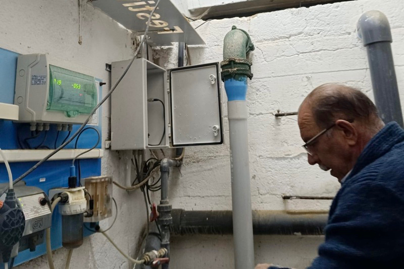 Un fallo eléctrico genera problemas en el abastecimiento de agua en Villoria y Villoruela 