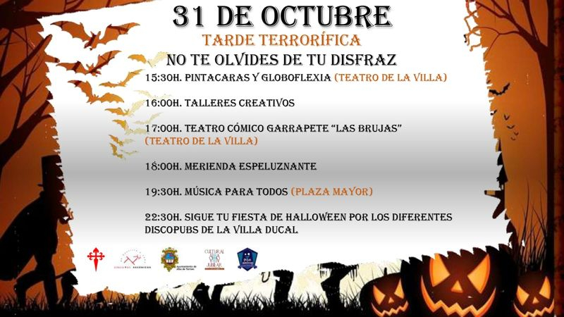 Alba de Tormes presenta Happy Halloween: pintacaras, teatro y merienda