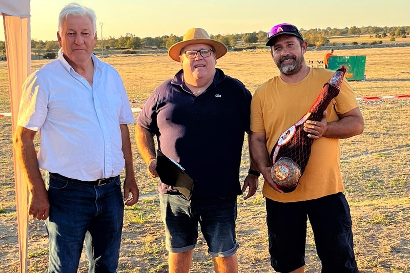 Dámaso Franco repite como ganador de la tirada al plato en Villar de Peralonso