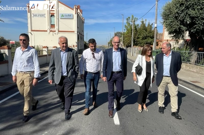 La Diputación invierte cerca de 800.000 euros en la mejora de la carretera entre Babilafuente y Aldealengua