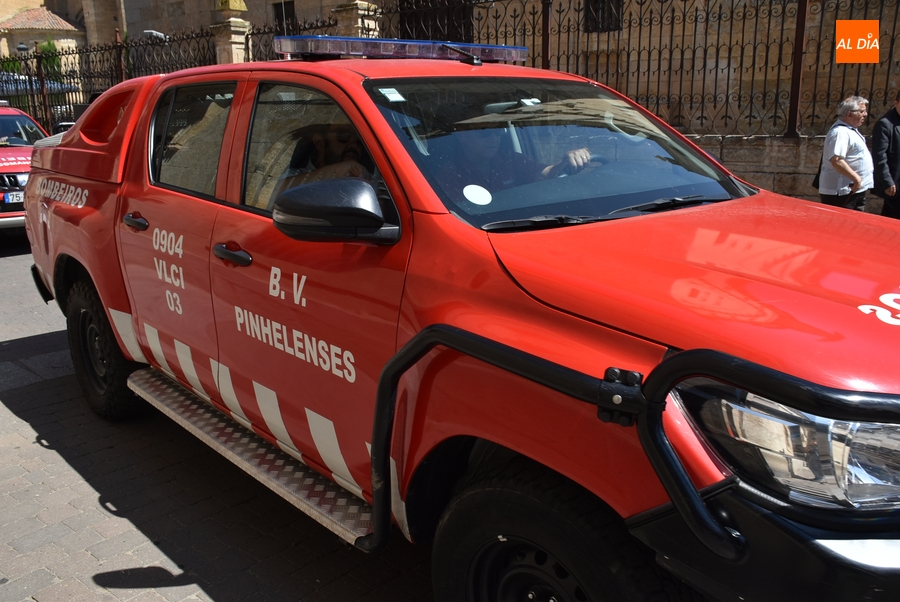 Los Bomberos Voluntarios de Ciudad Rodrigo recibirán un homenaje en Pinhel