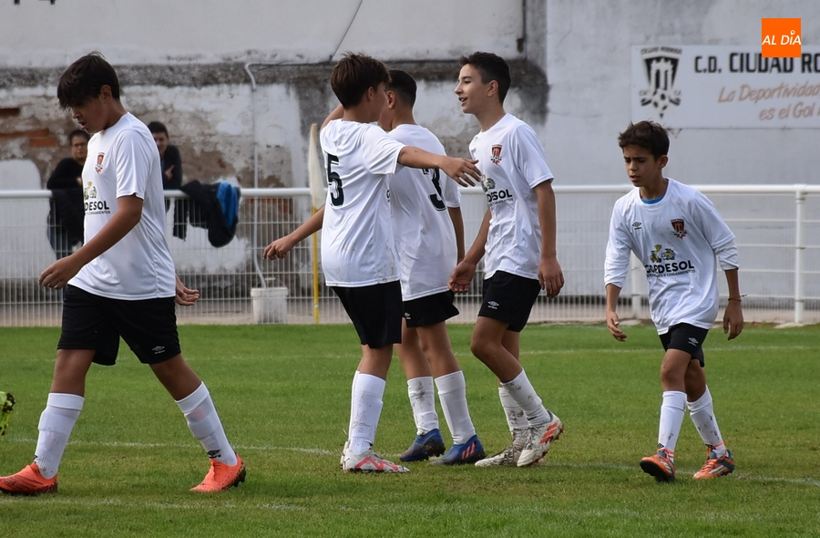 El Infantil del Ciudad Rodrigo gana en su histórica cita en el Francisco Mateos al Salamanca CF UDS