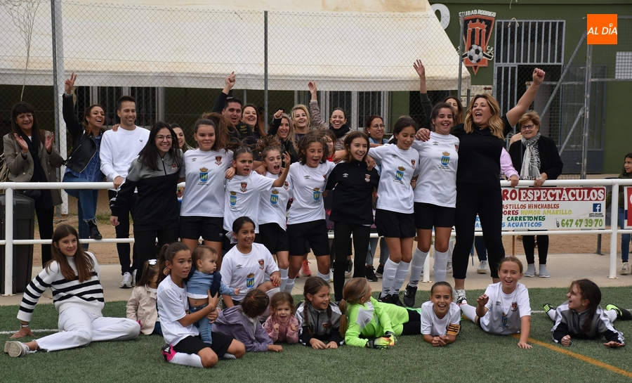 El Alevín Femenino del Ciudad Rodrigo también se estrena con triunfo ante su afición