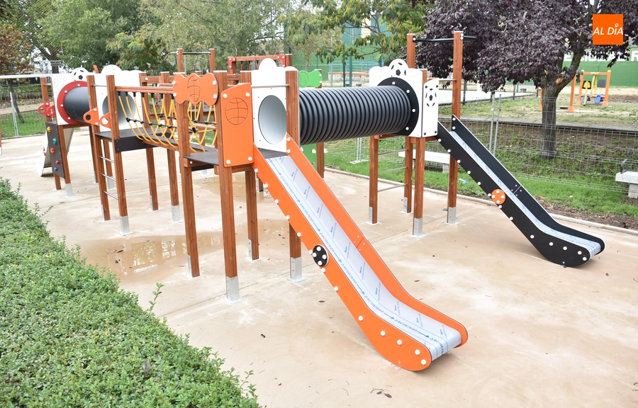 Instalada la nueva maxi-torre multijuegos del Valle de San Martín, valorada en 12.000€