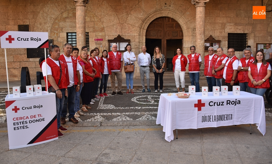 Cruz Roja Ciudad Rodrigo recupera tras varios años el Día de la Banderita