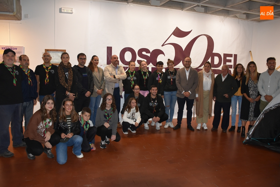 El Grupo Scout Kennedy rememora en una exposición sus 50 años de historia