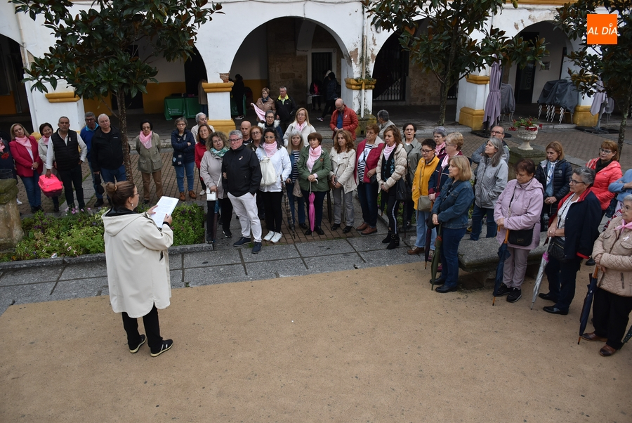 Ciudad Rodrigo transmite su fuerza a las mujeres que están luchando contra el cáncer de mama