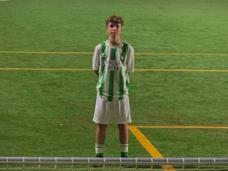 Dani Sancho, del Infantil A del Salamanca UDS, a prueba con el Betis