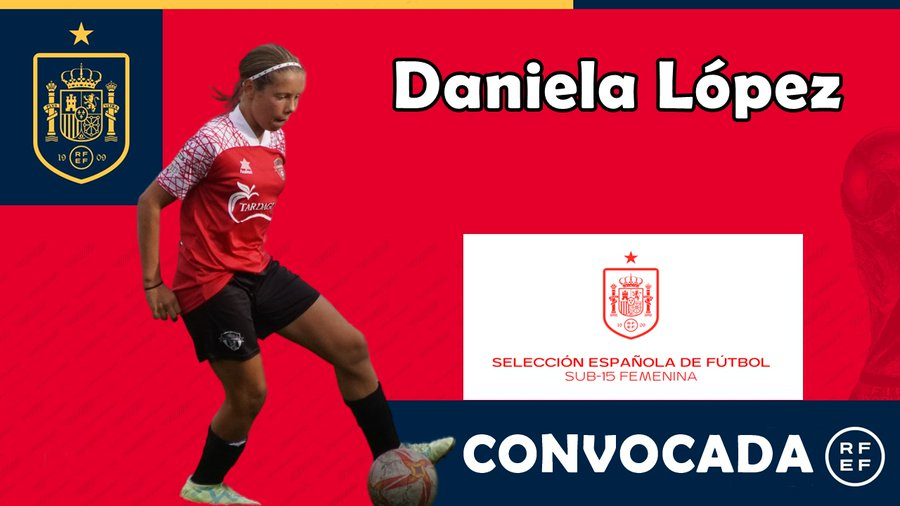 Daniela López, del Salamanca FF, convocada por la selección española femenina sub15