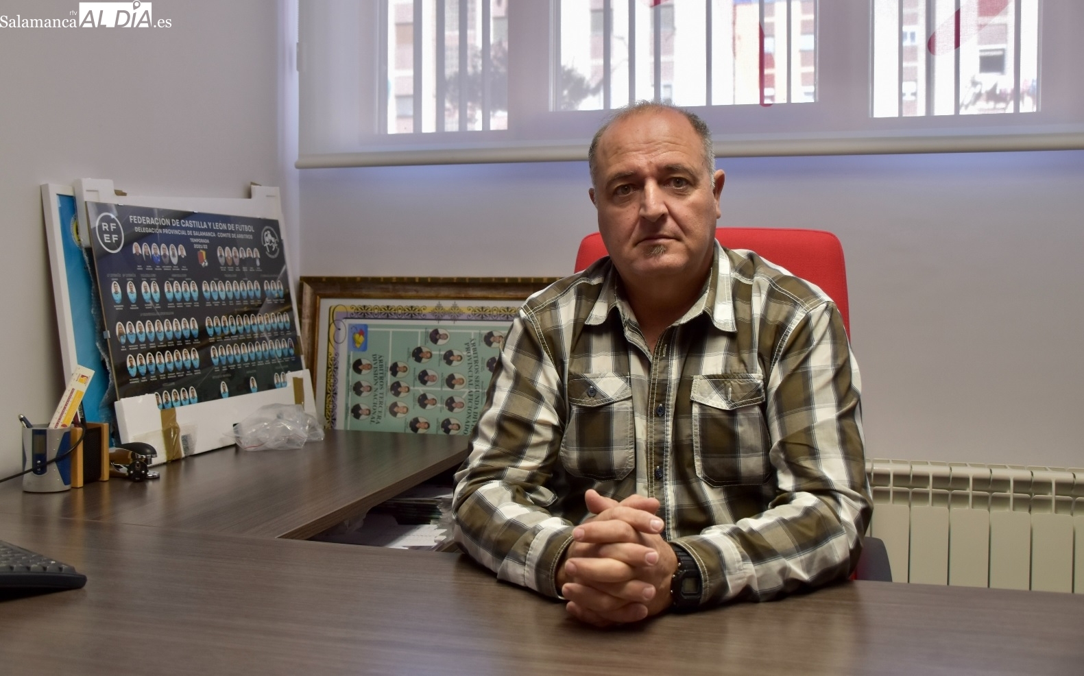 Paco Gómez, el exjefe de los árbitros en Salamanca: No sabía lo que era un fin de semana sin la tensión de los partidos