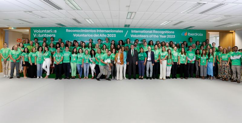 Casi el 25% de la plantilla de Iberdrola participa en acciones de voluntariado