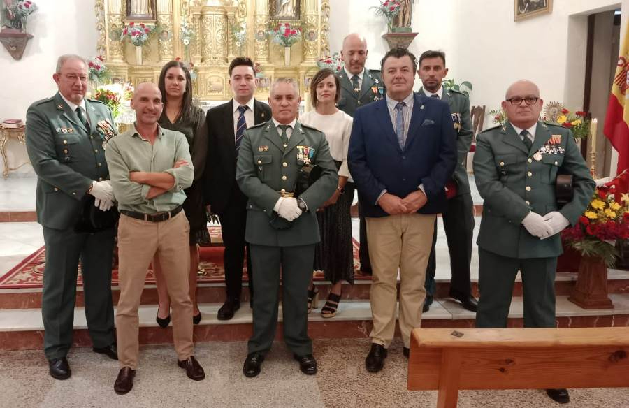 La Fuente de San Esteban se suma al día grande de la Guardia Civil