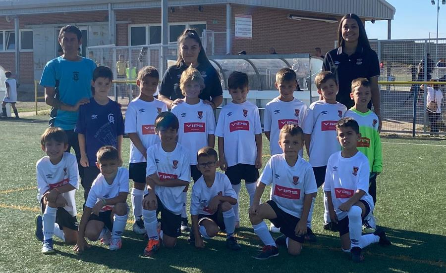 El Prebenjamín del Ciudad Rodrigo juega con 6 para no aprovecharse de la inferioridad de su rival