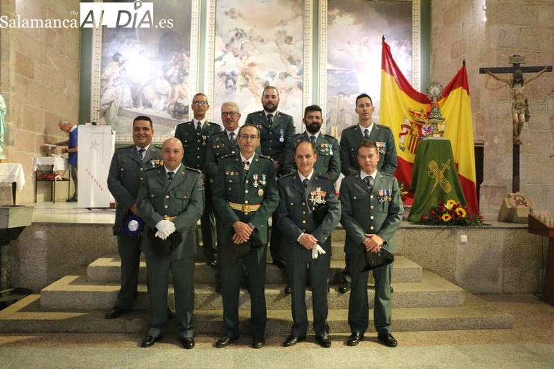 La Guardia Civil celebra el día del Pilar en los distintos cuarteles de la demarcación de Vitigudino