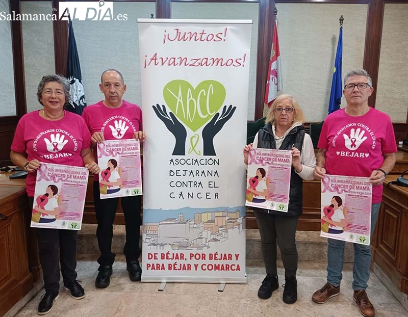 La Marcha Rosa de Béjar se hace más grande